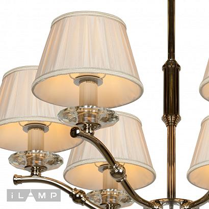 люстры подвесная люстра ilamp vivaldi 85125/6 cr, доставка по Казахстану 