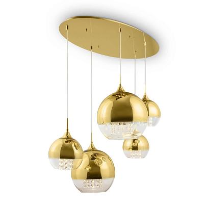 люстры подвесная люстра maytoni fermi p140-pl-170-5-g, доставка по Казахстану 