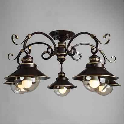 Потолочные Потолочный светильник Arte Lamp 7 A4577PL-5CK, доставка по Казахстану 