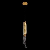 Дополнительная картинка Светильник подвесной Crystal Lux CREDO SP1 GOLD Crystal Lux 1471/201