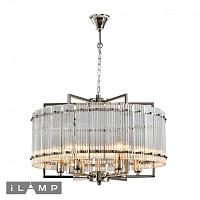 Дополнительная картинка Подвесная люстра iLamp Silverstone P9503-6 Nickel