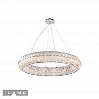 подвесная люстра ilamp destiny 072d-14 nickel, доставка по Казахстану 