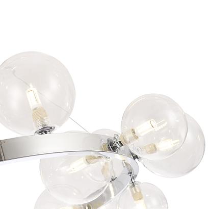 люстры люстра crystal lux agata sp15 v2 chrome/transparente crystal lux 0034/315, доставка по Казахстану 
