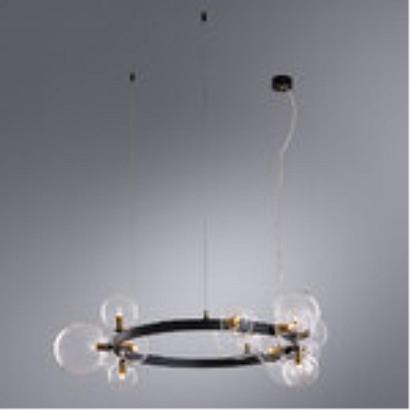 подвесная люстра arte lamp vincent a7790sp-15bk, доставка по Казахстану 