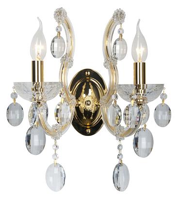 Бра Crystal Lux HOLLYWOOD AP2 GOLD Crystal Lux 2011/402
