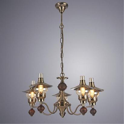 люстры подвесная люстра arte lamp trattoria a5664lm-5ab, доставка по Казахстану 