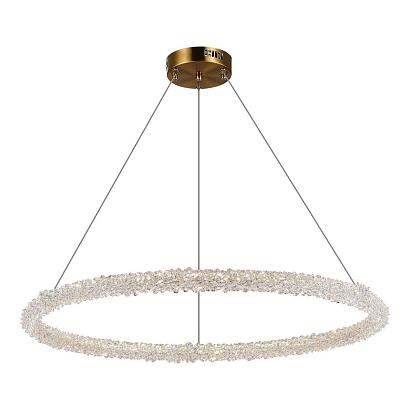 люстры sl6110.223.01 люстра подвесная st-luce золотистый/золотистый led 1*45w 3000 - 6500k, доставка по Казахстану 