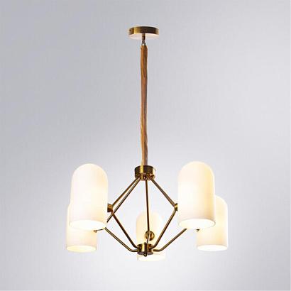 люстры подвесная люстра arte lamp cassel a5454lm-5pb, доставка по Казахстану 