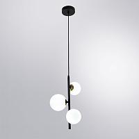 Дополнительная картинка Подвесной светильник Arte Lamp GEMINI A2243SP-3BK