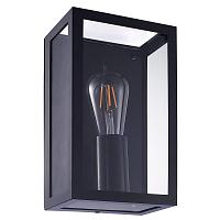 Дополнительная картинка Уличный настенный светильник Arte Lamp Belfast A4569AL-1BK