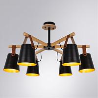 Дополнительная картинка Светильник потолочный Arte Lamp THOMAS A7032PL-6BK