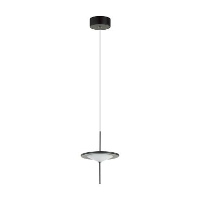 5012/10l l-vision odl23 281 черный/белый матовый металл/акрил подвес led 10w 3000k steka, доставка по Казахстану 