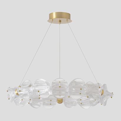 люстра crystal lux rich sp38w led crystal lux 3970/338, доставка по Казахстану 