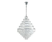 newport 10120 10125+15/c , люстра, chrome clear crystal d60*h78 cm e14 20*60w, доставка по Казахстану 
