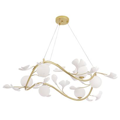 подвесной светильник crystal lux colibri sp6 gold crystal lux 0141/306, доставка по Казахстану 