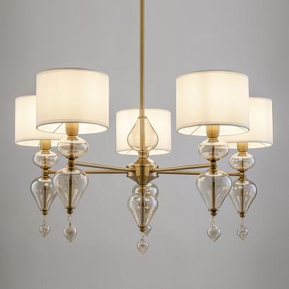 купить Потолочная люстра Freya FR5369CL-05BS в Алматы, svet.kz, доставка по Казахстану 