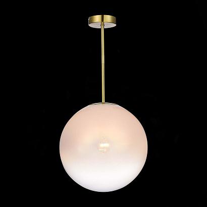 купить SL1190.212.01 Светильник потолочный ST-Luce Золотистый/Прозрачно-белый E27 1*60W в Алматы, svet.kz, доставка по Казахстану 