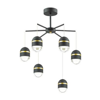 подвесная светодиодная люстра odeon light minion 4118/30cl, доставка по Казахстану 