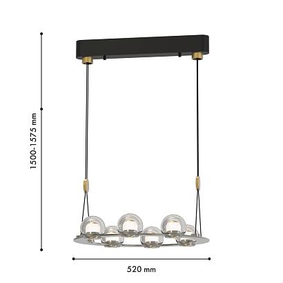 люстры подвесной светильник rosio 4291-6p, доставка по Казахстану 