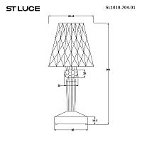 Дополнительная картинка SL1010.704.01 Прикроватная лампа ST-Luce SPARKLE