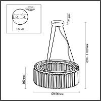 Дополнительная картинка Подвесная люстра Odeon Light Classic Vassa 4987/6