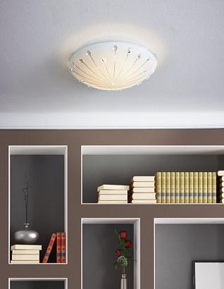 люстры потолочный светодиодный светильник eglo margitta 1 96113, доставка по Казахстану 