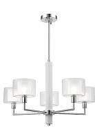 люстры crystal lux maestro sp-pl5 chrome crystal lux 2291/305, доставка по Казахстану 