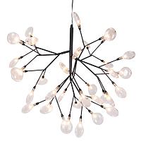 светильник подвесной crystal lux evita sp36 black/transparent crystal lux 1690/236, доставка по Казахстану 