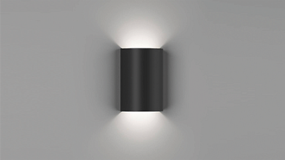 Настенный светильник TUBE, черн., 6Вт, 4000K, IP54, GW-6805-6-BL-NW