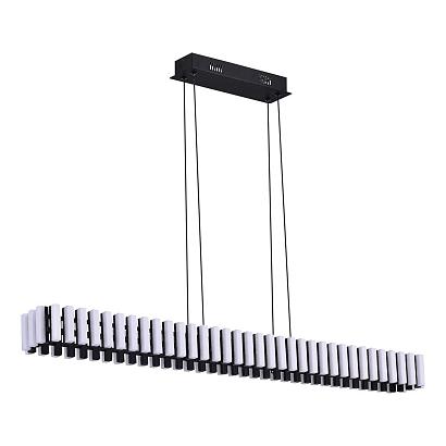 люстры sl6203.413.42 люстра подвесная st-luce черный/белый led 1*42w 3000k, доставка по Казахстану 