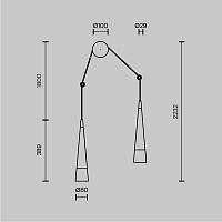 Дополнительная картинка Настенный светильник (бра) Maytoni P090WL-L24CH3K