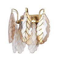 Настенный светильник Crystal Lux TREVI AP2 BRASS Crystal Lux 3220/402