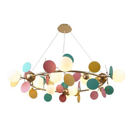 подвесная люстра f-promo multy bliss 2772-12p, доставка по Казахстану 