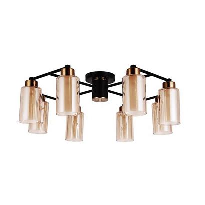 Потолочные Потолочный светильник Arte Lamp LEO A7027PL-8BK, доставка по Казахстану 