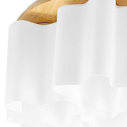 Потолочные Потолочная люстра Lightstar Nubi Legno 802075, доставка по Казахстану 