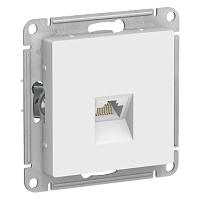 ATLASDESIGN РОЗЕТКА компьютерная RJ45, кат. 5Е, механизм, БЕЛЫЙ 