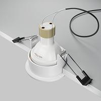 Дополнительная картинка Встраиваемый светильник Technical DL126-GU10-W