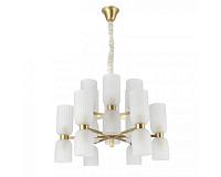newport 3640 3646+6/c brass , люстра, brass matt white glass d60*h45/150 cm е14 24*40w, доставка по Казахстану 