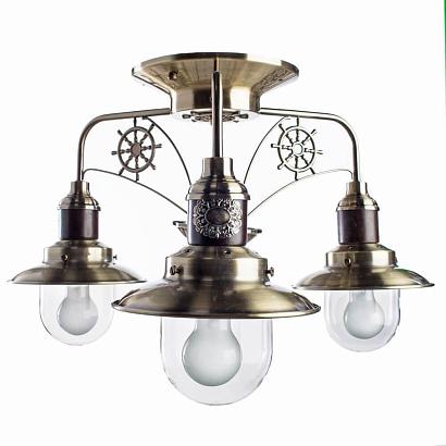 Потолочные Потолочная люстра Arte Lamp Sailor A4524PL-3AB, доставка по Казахстану 