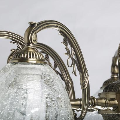 Потолочные 481015308  MW-Light Аманда 8*40W E27 220 V люстра, доставка по Казахстану 