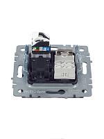 BRITE Роз. двойная RJ11+RJ45 кат.5E РК/Т12-БрМ мар. IEK 