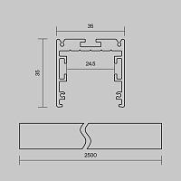 Комплектующие к светодиодной ленте Led Strip ALM-3535R-B-D-2.5M купить в Алматы svet.kz