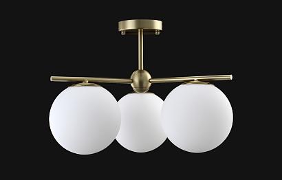 Потолочные Люстра Crystal Lux Люстра FELIZ SP-PL3 BRONZE/WHITE Crystal Lux 0611/303, доставка по Казахстану 