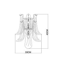 Дополнительная картинка Настенный светильник Arte Lamp MAYA A4072AP-2GO