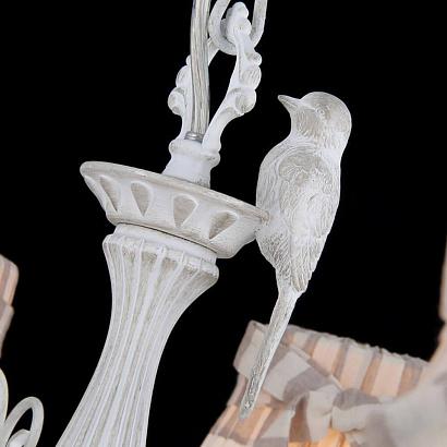 люстры подвесная люстра maytoni bird arm013-08-w, доставка по Казахстану 