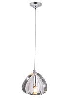 светильник подвесной crystal lux verano sp1 transparent crystal lux 3712/201, доставка по Казахстану 