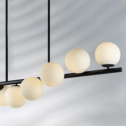 815187 (sd1508/8b) люстра  croco 8х40w e14 черный матовый (в комплекте), доставка по Казахстану 