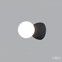 Настенный светильник iLamp FOXTROT 10695W/1-D100 BLACK&WHITE