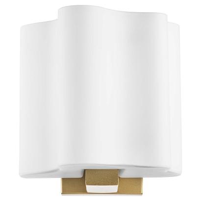 Декоративные настенные 802613 (NUBI-B1A) Бра NUBI 1х40W E14 ШАМПАНЬ/БЕЛЫЙ (в комплекте), доставка по Казахстану 