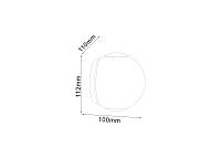 Настенный светильник SFERA-SBL, бел, 6Вт, 3000K, IP54, GW-A161-2-6-WH-WW